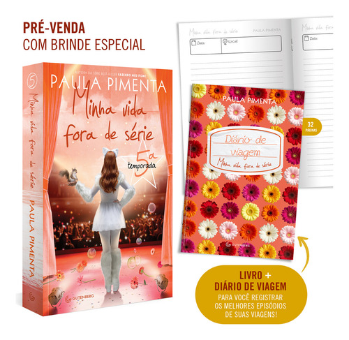 Minha Vida Fora De Série - 5ª Temporada: 4ª Temporada, De Paula Pimenta. Editorial Gutenberg, Capa Mole, Edição 1 Em Português, 2023