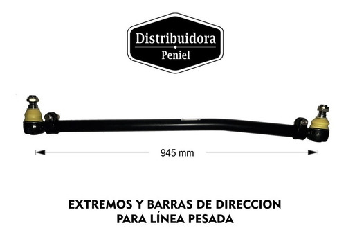 Imagen 2 de 6 de Barra Corta De Direccion Volkswagen 13-180 / 17-220 / 17-310
