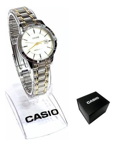 Relógio Casio Feminino Collection Ltp-v004sg-9audf + Nf