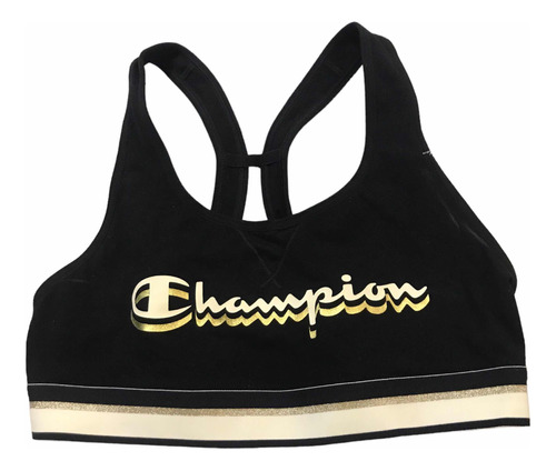 Peto Deportivo Champion Mujer Talla M, Black Importado Usa