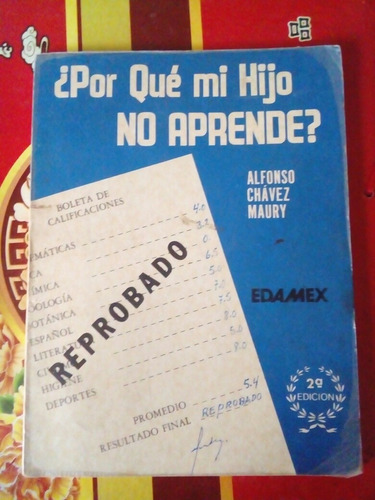 Por Que Mi Hijo No Aprende Libro