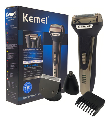 Maquina De Cabelo E Aparador De Barba E Pelo Do Nariz 127/220V