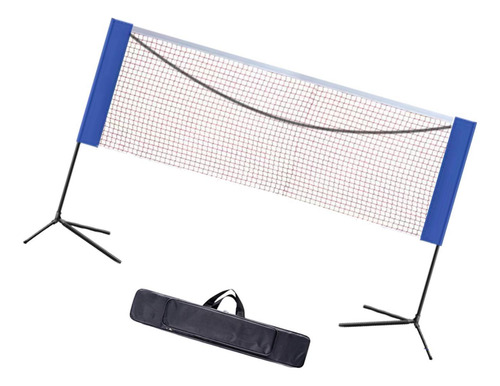 Conjunto De Rede De Badminton Rede De Vôlei Com Bolsa 4,1 M