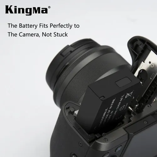 Cargador + Bateria P/ Kiss X10 Eos M6 Mark Ii 8000d M5 M6 M7