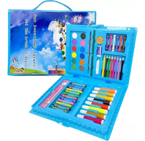 Set De Arte Crayola 68p - Lapices, Plumones, Marcadores Y Cr