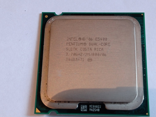 Processador Intel Dual Core Pentium E5400 - 2.7ghz / 800 