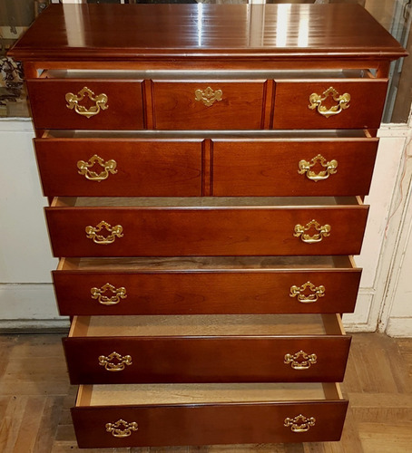 Comoda Drexel Heritage Con 10 Cajones Importada De Haya Reacondicionado Comoda Drexel Heritage Con 10 Cajones Importada De Haya Reacondicionado