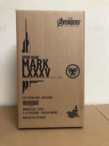 Iron Man Mk 85 Avengers Endgame Marvel Hot Toys Tony Stark