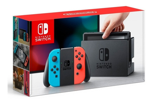 Consola Nintendo Switch 32gb Neon Azul Y Rojo Nueva Original
