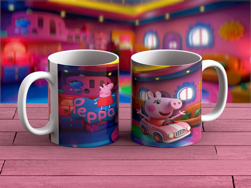 Taza Ceramica Peppa Pig #2 Varios Modelos