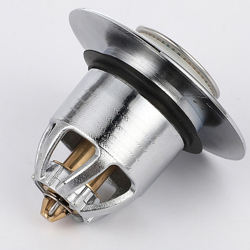 Tapón Para Lavabo De Baño, Acero Inoxidable, Con Núcleo Rebo