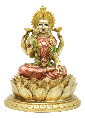Bangbangda Diosa Hindú Señor Laxmi Estatua - Estatua De L.