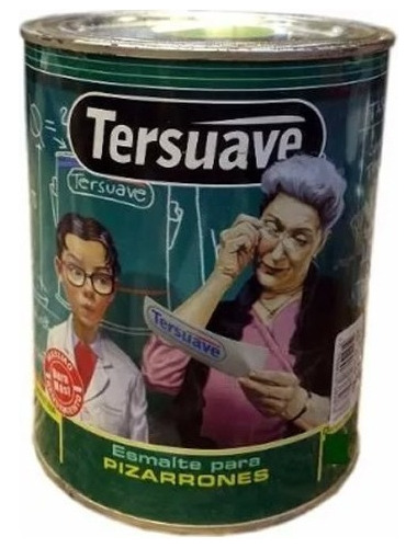 Pintura Esmalte Para Pizarron Tersuave 500 Ml Verde O Negro