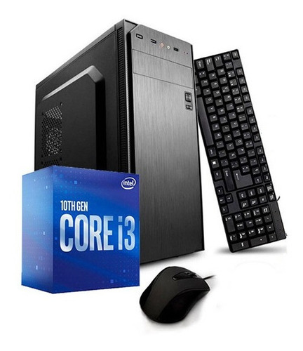 Computadora Core I3 10ma / 8gb Ram / Ssd 480gb Teclado+mouse