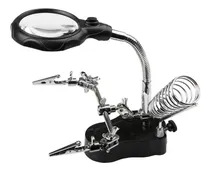 Comprar Soporte Lupa Luz Led Multiproposito C\u002F Base Soldador Pinzas
