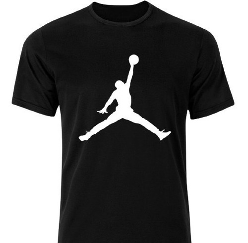 Camiseta Jordan Negra Personalizada