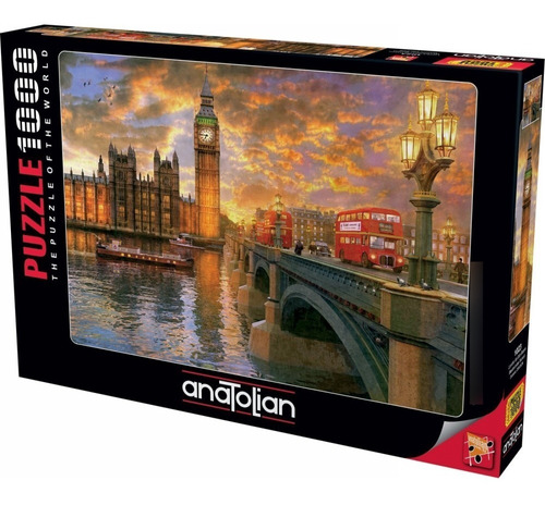 Puzzle 1000 Piezas  Westminister Sunset  Anatolian