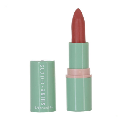 Batom Matte Aveludado Terracota Shine Colors Abelha Rainha