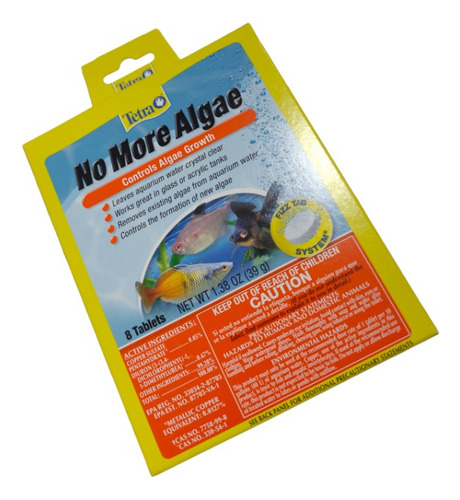 Tetra No More Algae Elimina Algas Alguicida 8 Tabletas Aiken