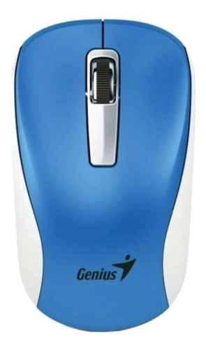 Imagen 1 de 2 de Mouse inalámbrico Genius  NX-7010 azul