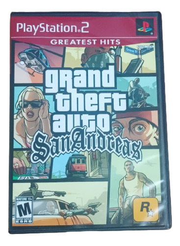 Jogo Grand Theft Auto: San Andreas (greatest Hits) Ps2