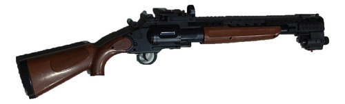 Rifle Shooting Fire Juguete Lanzador Balin 6mm Manual Laser