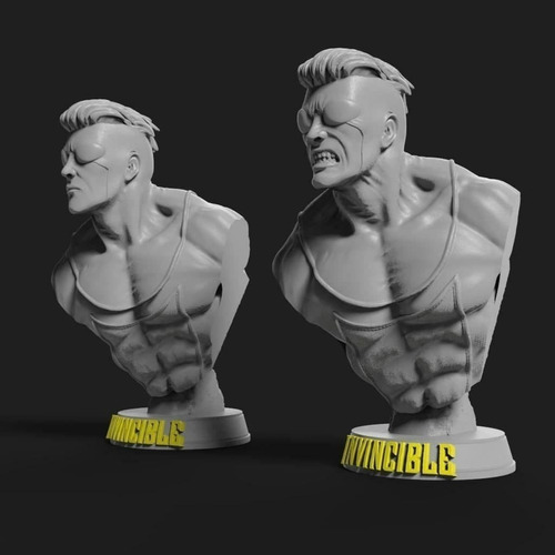 Archivo Stl Impresión 3d - The Invincible Mark Grayson Bust