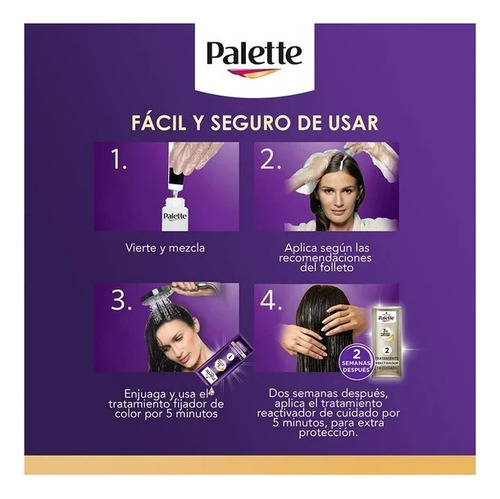 Tinte Para Cabello Palette Intensive Color Creme Kit.