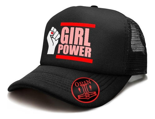 Gorra Trucker Personalizada Escudo Girl Power 001