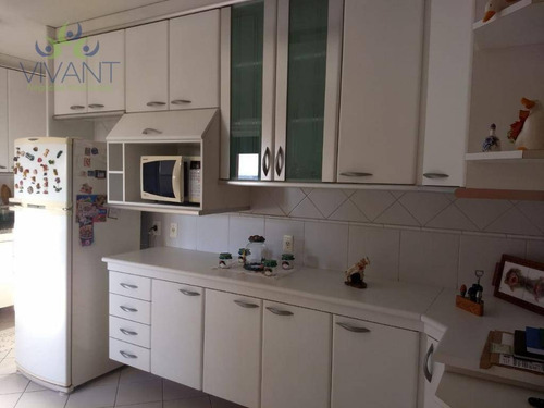 Apartamento Todo Planejado Com 3 Dormitórios E 2 Vagas À Venda Por R$ 750.000 - Centro - Suzano/sp - Ap0370