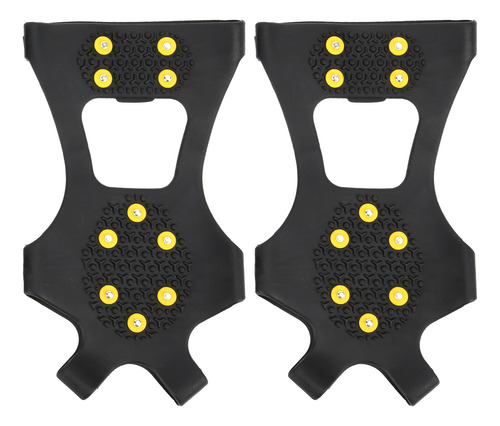 Crampones Con 10 Dientes De Acero Para Escalada En Nieve Y A