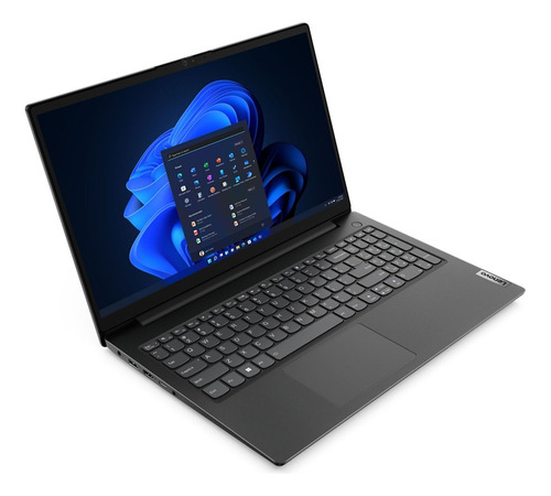 Laptop  Lenovo Lenovo V15 V15 G3 IAP negra Intel Core i5 1235U  16GB de RAM 512GB SSD, Intel Iris Xe Graphics 60 Hz 1920x1080px Windows 10