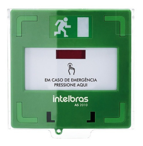 Kit Acionador Saida Emergência Rearmável As 2010 Intelbras