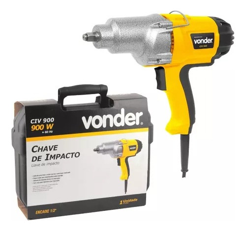 Chave De Impacto Encaixe 1/2 110v Civ900 Vonder 6001900127