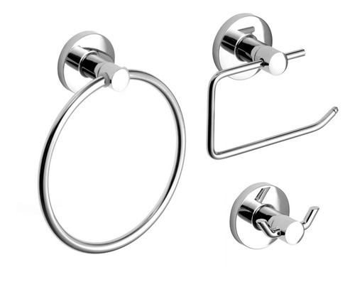 Imagen 1 de 8 de Juego Set De Accesorios 3 Piezas Piazza Domani 5 A Garantía