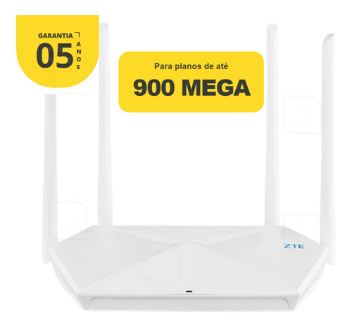 Roteador Wifi 900mb Ax1800 Gigabit Zte Bivolt 4 Antena Zt360