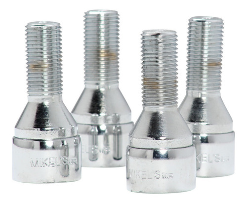 Seguros Rin Cromados Mikel's Birlo 14 Mm X 1.5