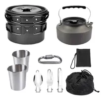 Comprar Set De Cocina Para Acampar Juego De Utensilios Para Acampar