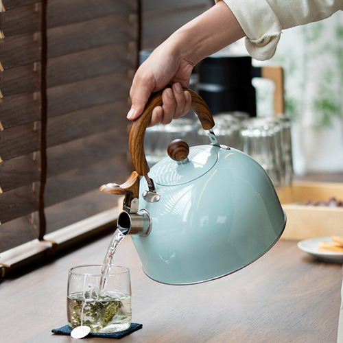 Hervidores De Té Whistling: Estilo Clásico Para Cocinas Mode