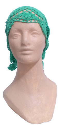 Bandana Tejida Verde Verde Tejido Universal
