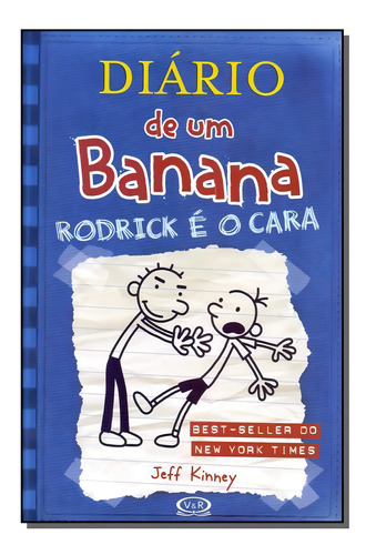 Livro Diário De Um Banana Volume 2 Rodrick É O Cara
