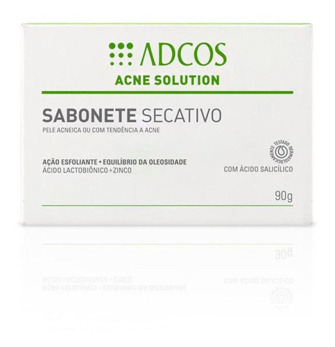 Adcos Profissional Acne Solution Sabonete Secativo 90g