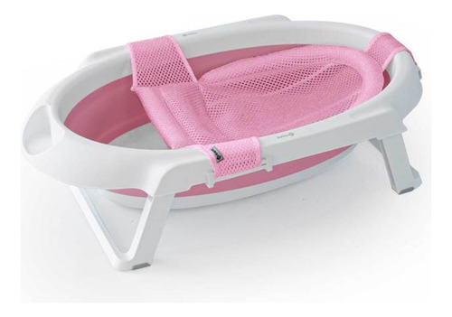 Banheira Smile Pink Com Suporte Safety 1st.