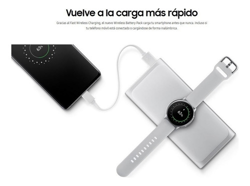 Samsung Wireless Battery Pack 10000mah Con Carga Rápida