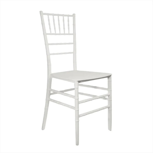 Silla Reforzada Plastica Blanca Modelo Tiffany Directo Fab