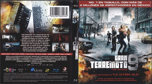 Gran Terremoto 9 Grados - The Quake (2018) Blu-ray Impecable