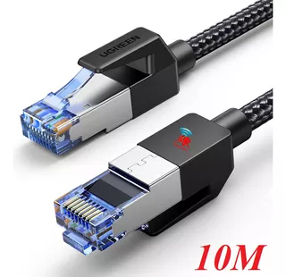 Ugreen 30795 Cable Ethernet Cobre Cat8 De 10m Negro Nw153