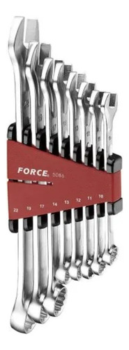 Juego Llaves Punta Corona 10 A 22mm 8piezas 5086 Force