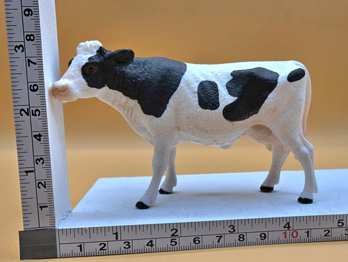 Figura Vaca Frison 10juguete Plástico Regalo Colección Niño