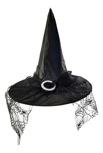 De Halloween Moderno Para Mujer, Sombrero Puntiagudo Para